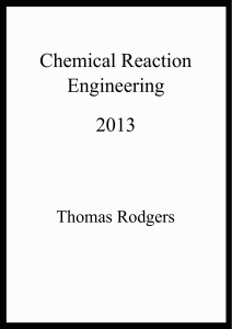 Chemical Reaction Engineering Textbook