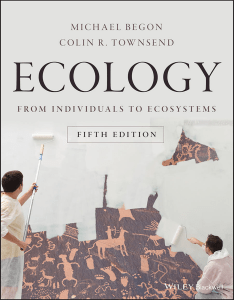 Ecology: From Individuals to Ecosystems - Textbook