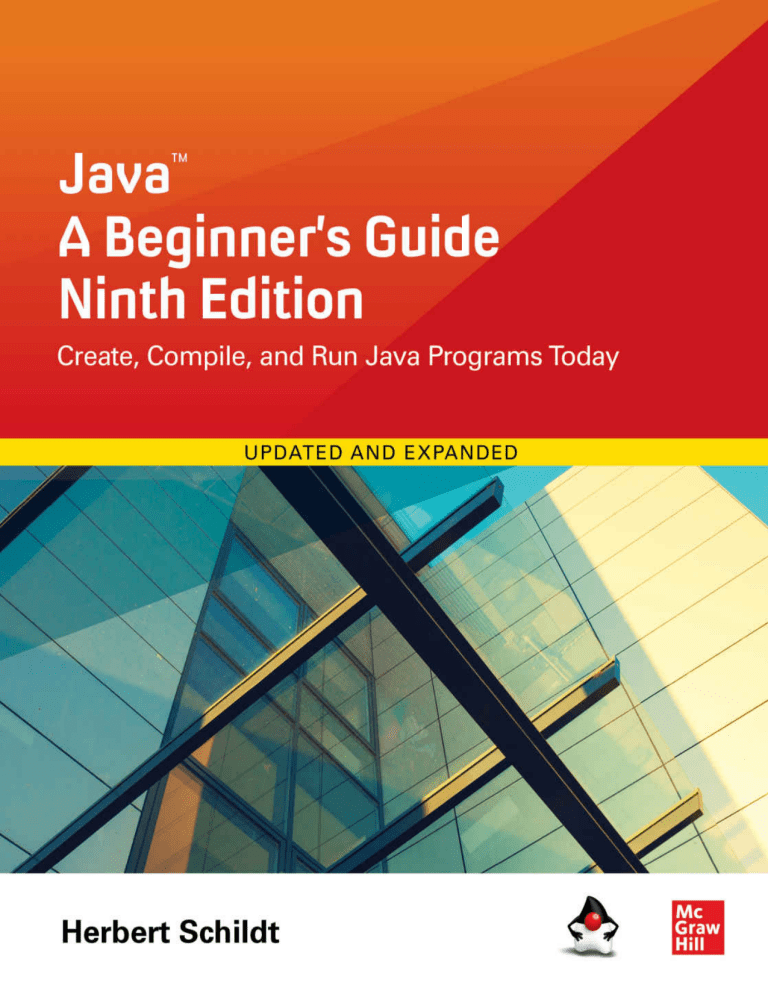 Java Beginner's Guide: Learn Java Programming