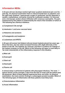 Inflammation MCQs: Test Your Knowledge