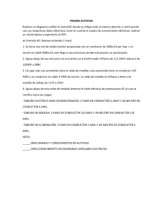 Ejercicio de Diagrama El&eacute;ctrico en AutoCAD