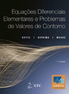 Equações Diferenciais Elementares e Problemas de Contorno