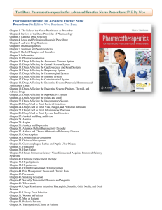 Pharmacotherapeutics Test Bank for Nurse Practitioners, 5th Ed
