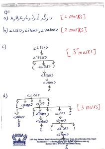 Data Structures Exam Questions: Lists and Trees