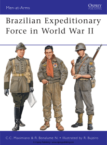 Brazilian Expeditionary Force in WWII: Osprey Men-at-Arms