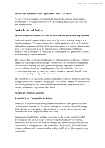 Oil & Gas Workforce Analysis: Succession & Talent Retention