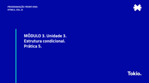 Prática de Programação Front-End: Estruturas Condicionais