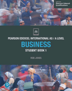 Pearson Edexcel Business Student Book 1