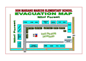 Don Mariano Marcos Elementary School Evacuation Map