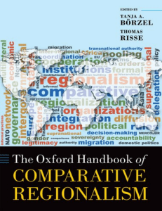 Comparative Regionalism: Oxford Handbook