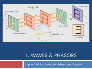 Waves & Phasors: EM Applications & LED Lighting
