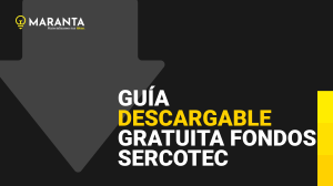 Gu&iacute;a Fondos Sercotec: Requisitos, Postulaci&oacute;n y Diferencias