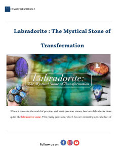 Labradorite: Mystical Stone Jewelry, Trends & Benefits