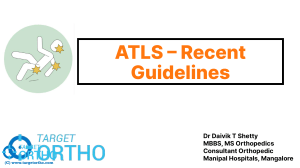 ATLS Recent Guidelines: Trauma Management Presentation