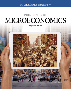 Principles of Microeconomics, 8th Edition Textbook