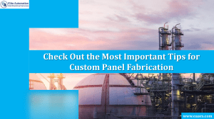 Custom Panel Fabrication Tips: Design & Metal Options