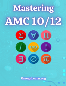 AMC 10/12 Math Textbook: Combinatorics, Algebra, Geometry