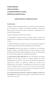 1° T.P. DERECHO POSITIVO y DERECHO NATURAL