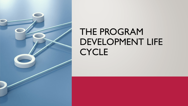 Program Development Life Cycle: A Guide