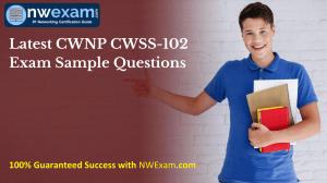 CWNP CWSS-102 Exam Sample Questions