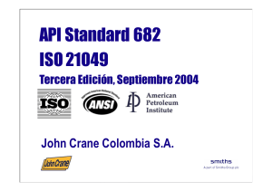 Sistemas de Sellado API 682: Especificaciones y Soluciones John Crane