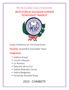ESAVI: Material del Curso de Asistencia en Inmunizaciones