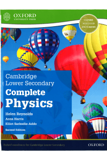 Cambridge Lower Secondary Complete Physics Textbook