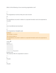 Corporation Law Quiz: Key Concepts & Definitions