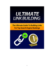 Link Building: The Ultimate Guide to SEO Backlinks