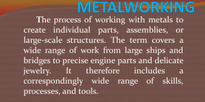 Metalworking Basics: Safety, Tools, and Welding