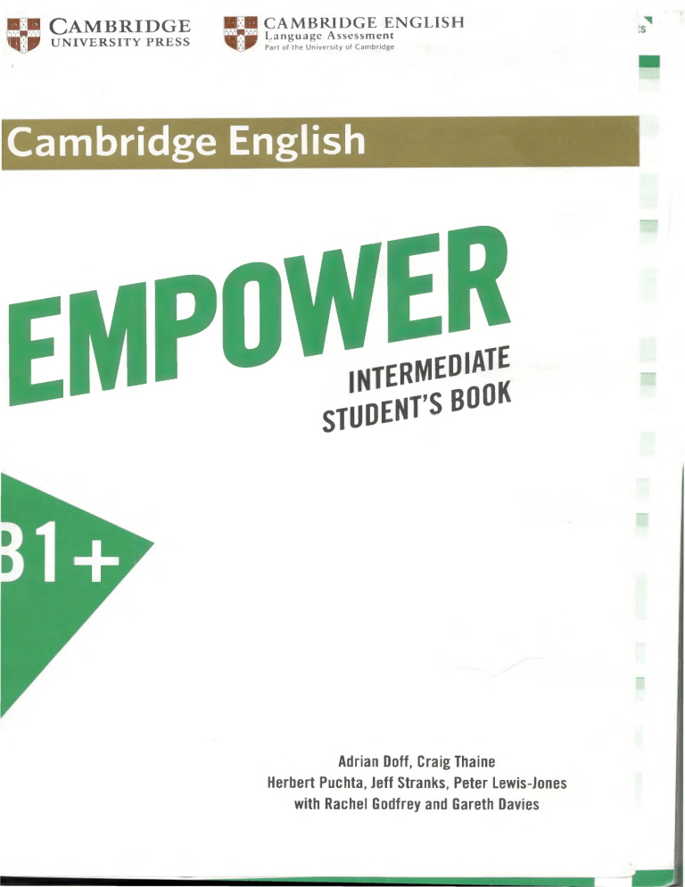 Cambridge English Empower: Intermediate Student's Book
