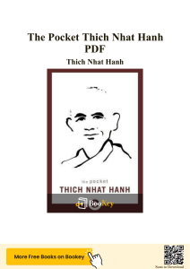 The Pocket Thich Nhat Hanh: Mindful Living Summary