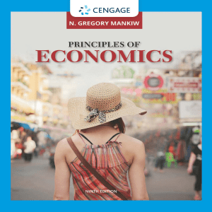 Principles of Economics Textbook: Micro & Macro by N. Gregory Mankiw