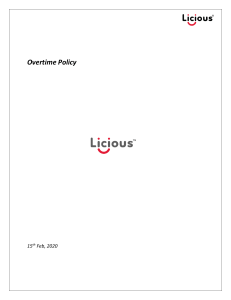 Overtime Policy: Guidelines & Calculation