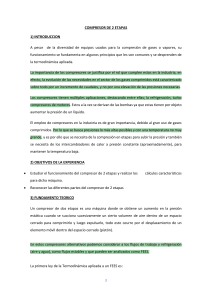 Teor&iacute;a de compresor 2 etapas