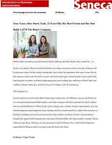 Wild Friends Case Study: Entrepreneurship & Business Growth