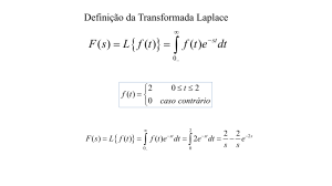 Transformadas de Laplace: Definição, Propriedades e Aplicações