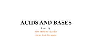 Acids and Bases: Brønsted-Lowry Theory Explained