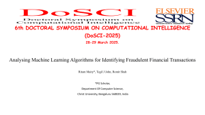 Fraud Detection with Machine Learning Algorithms