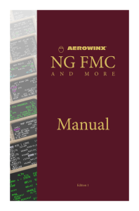 NG FMC Manual: Precision Simulator Upgrade