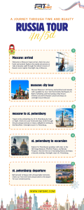 Russia Tour: Moscow & St. Petersburg 4N/5D Itinerary
