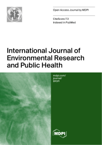Environmental Research & Public Health Journal