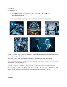 AI Content Curation: Assignment on Technological Advancements