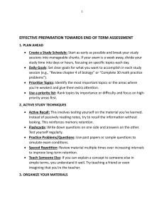 Effective Exam Prep: Study Guide & Tips for Success