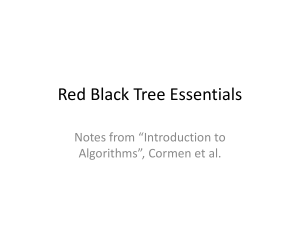 Red-Black Tree Essentials: Definition, Properties, and Methods