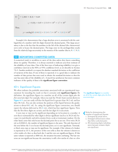 Significant Figures & Error Analysis in Chemistry