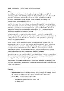 Dekada Gierka: Nadzieja i Rozczarowanie w Polsce