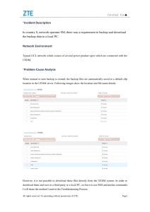 UEDM Backup Download Troubleshooting Guide