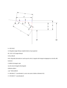 ley de senos aplicada