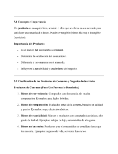 Estrategias de Producto y Precios: Gu&iacute;a de Estudio de Marketing